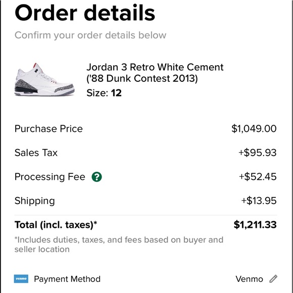 Jordan 3 Retro White Cement(‘88 Dunk Contest 2013) - Picture 7 of 7